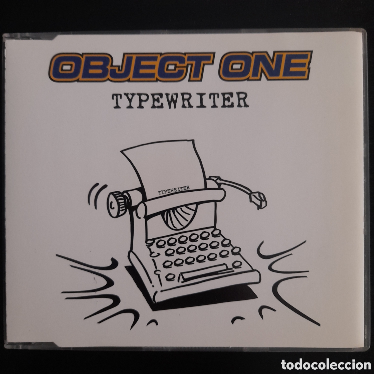 CDs de m&uacute;sica: Object One &ndash; Typewriter. 1997, Espa&ntilde;a. CD, Maxi-Single, Promo - Foto 1