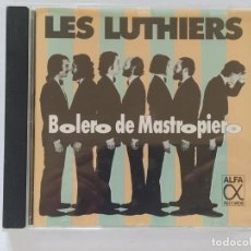 CDs de Música: CD LES LUTHIERS - BOLERO DE MASTROPIERO (AC)