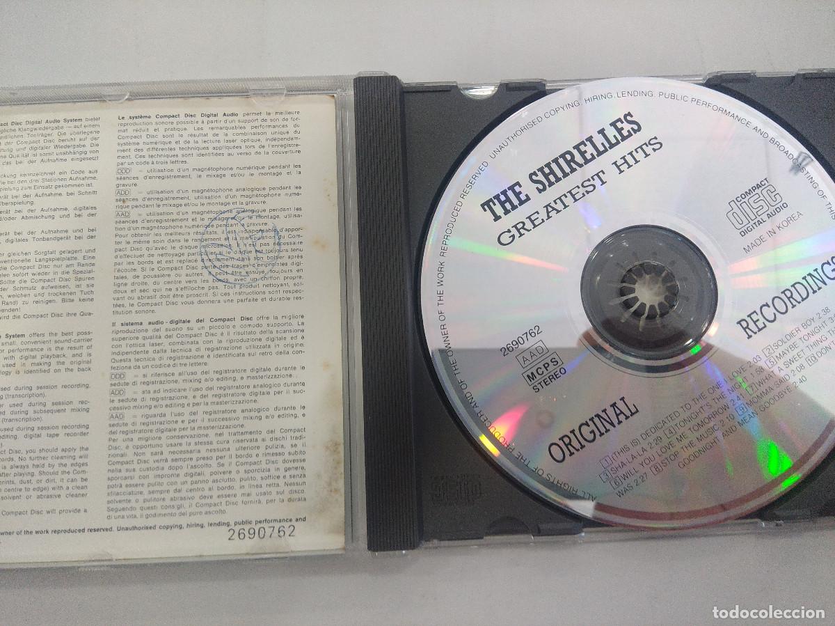 CDs de m&uacute;sica: THE SHIRELLES/GREATEST HITS/CD. - Foto 2