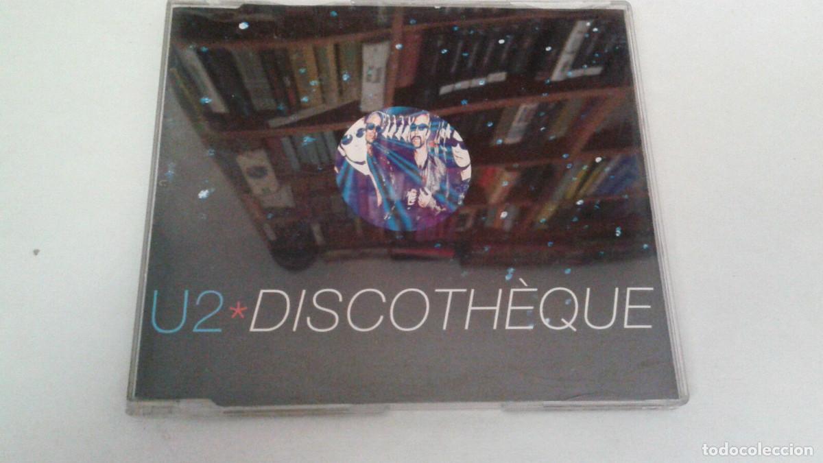 CDs de m&uacute;sica: U2 &rdquo;DISCOTHEQUE&rdquo; CD SINGLE 4 TRACKS - Foto 1