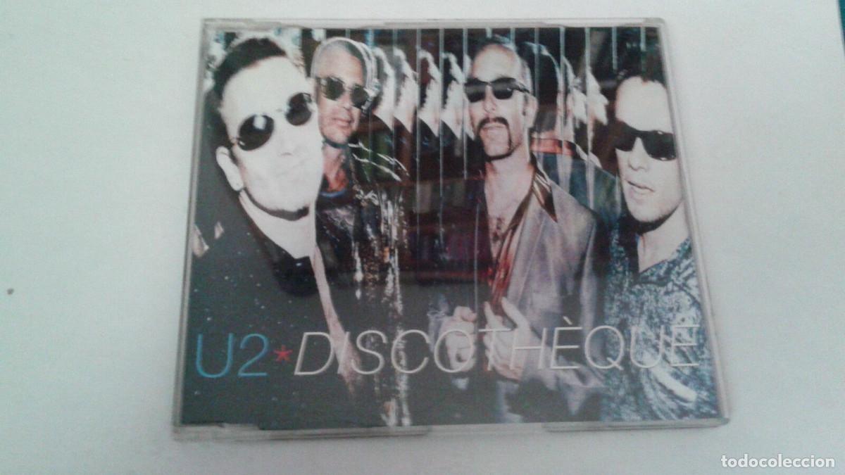 CDs de m&uacute;sica: U2 &rdquo;DISCOTHEQUE&rdquo; CD SINGLE 3 TRACKS - Foto 1