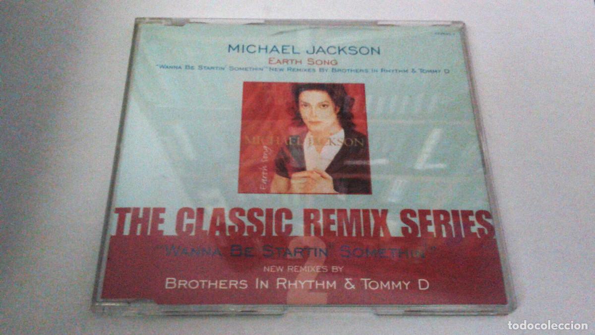 CDs de m&uacute;sica: MICHAEL JACKSON &rdquo;EARTH SONG&rdquo; CD SINGLE 4 TRACKS - Foto 1