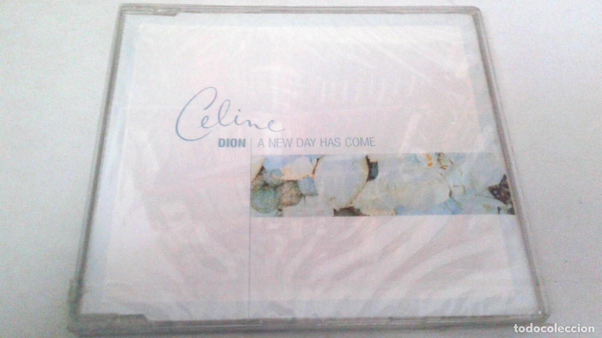 CDs de m&uacute;sica: CELINE DION &rdquo;A NEW DAY HAS COME&rdquo; CD SINGLE 4TRACKS - Foto 1