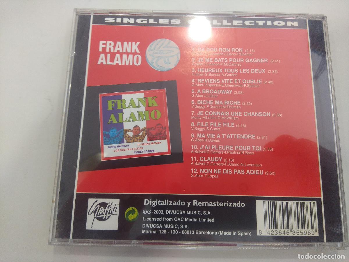 CDs de m&uacute;sica: FRANK ALAMO/SINGLES COLLECTION/CD. - Foto 3