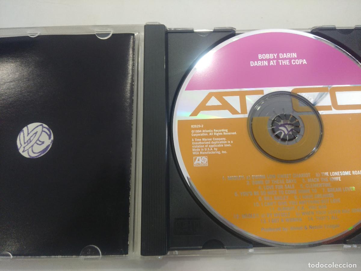 CDs de m&uacute;sica: BOBBY DARIN/DARIN AT THE COPA/CD. - Foto 2