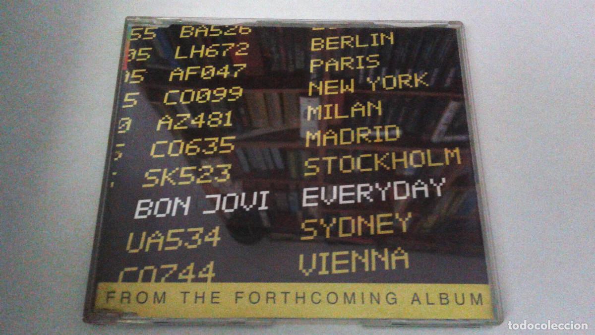 CDs de m&uacute;sica: BON JOVI &rdquo;EVERYDAY&rdquo; CD SINGLE 5 TRACKS VERSION 2 - Foto 1