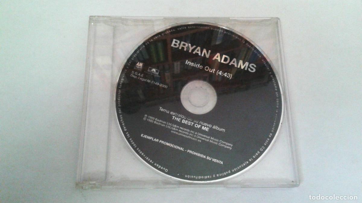 CDs de m&uacute;sica: BRYAN ADAMS &rdquo;INSIDE OUT&rdquo; CD SINGLE 1 TRACKS - Foto 1