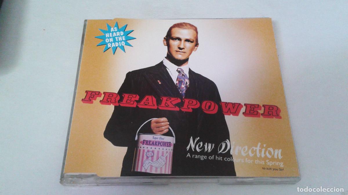CDs de m&uacute;sica: FREAK POWER &rdquo;NEW DIRECTION&rdquo; CD SINGLE 4 TRACKS - Foto 1