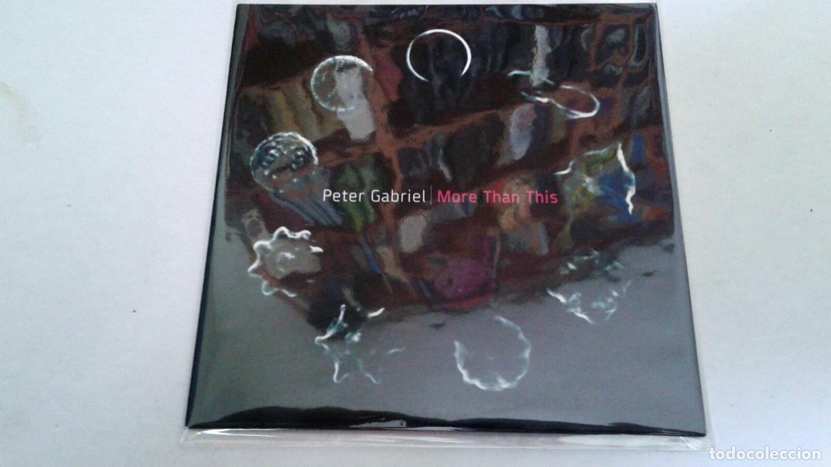 CDs de m&uacute;sica: PETER GABRIEL &rdquo;MORE THAN THIS&rdquo; CD SINGLE 3 TRACKS - Foto 1