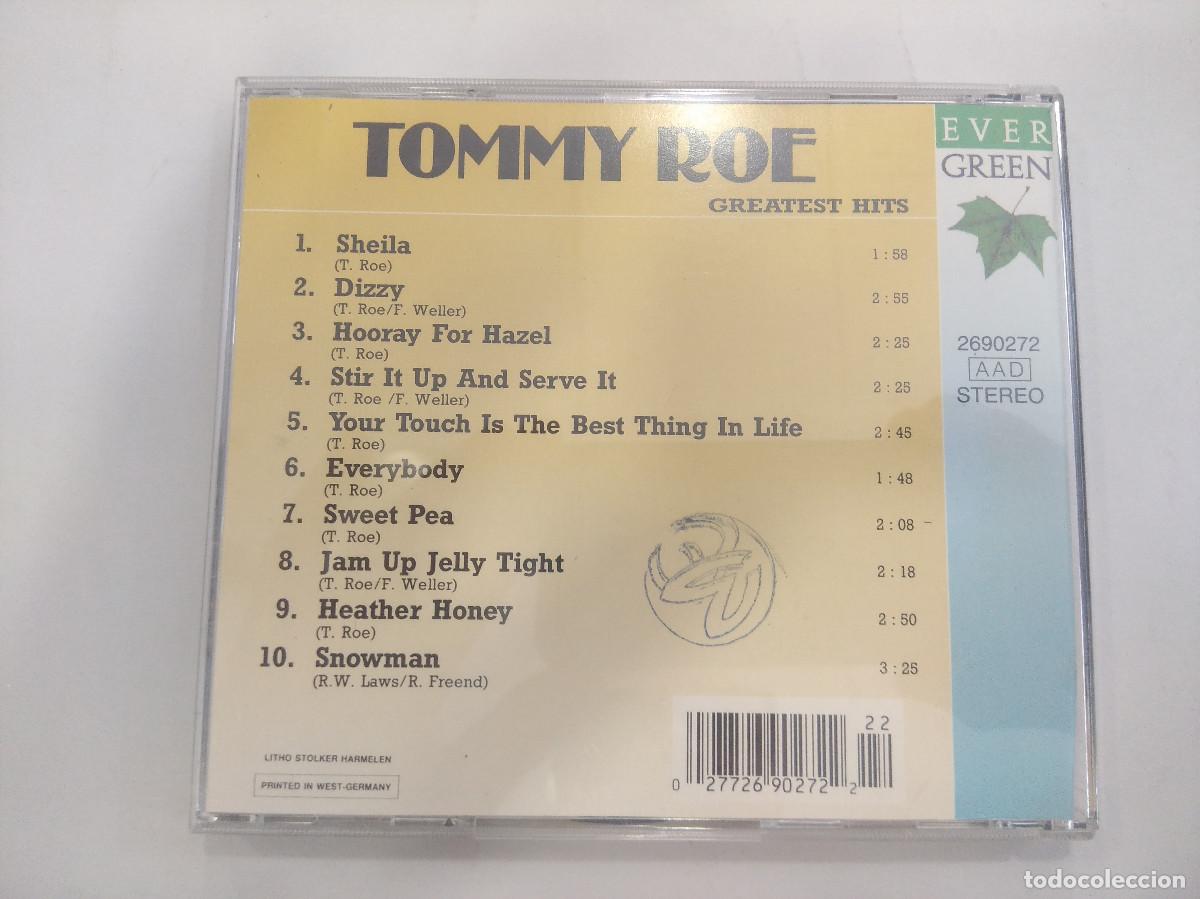 CDs de m&uacute;sica: TOMMY ROE/GREATEST HITS/CD. - Foto 3
