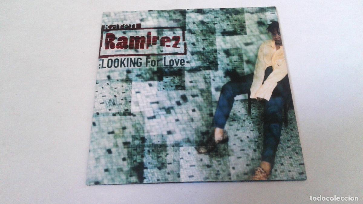 CDs de m&uacute;sica: KAREN RAMIREZ &rdquo;LOOKING FOR LOVE&rdquo; CD SINGLE 2 TRACKS - Foto 1