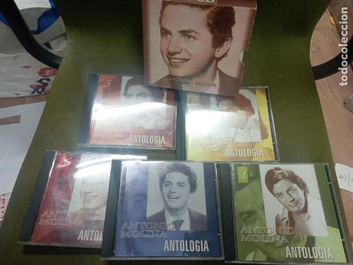 CDs de m&uacute;sica: Antonio Molina caja con 5 cds - Foto 1
