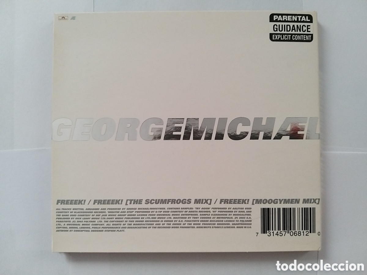 CDs de m&uacute;sica: GEORGE MICHAEL - FREEK - 2 CD SET - Foto 4