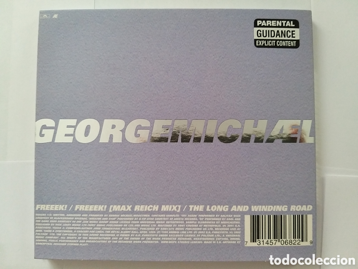CDs de m&uacute;sica: GEORGE MICHAEL - FREEK - 2 CD SET - Foto 5