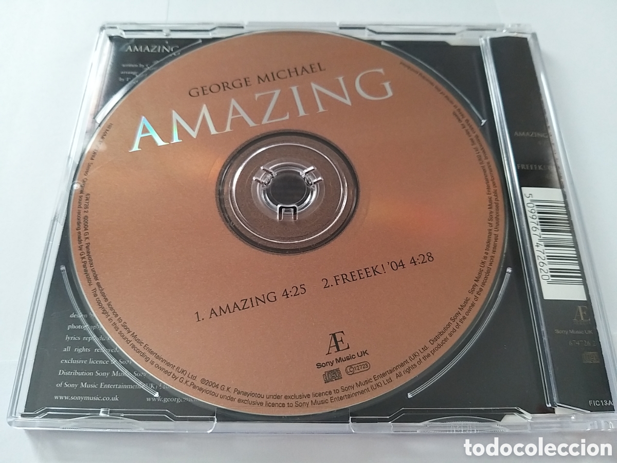 CDs de m&uacute;sica: GEORGE MICHAEL - AMAZING - 2 CD SET - Foto 5