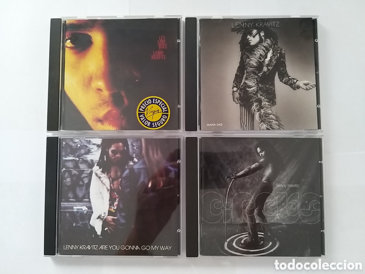 CDs de m&uacute;sica: LENNY KRAVITZ x 4 ALBUMS - Foto 1