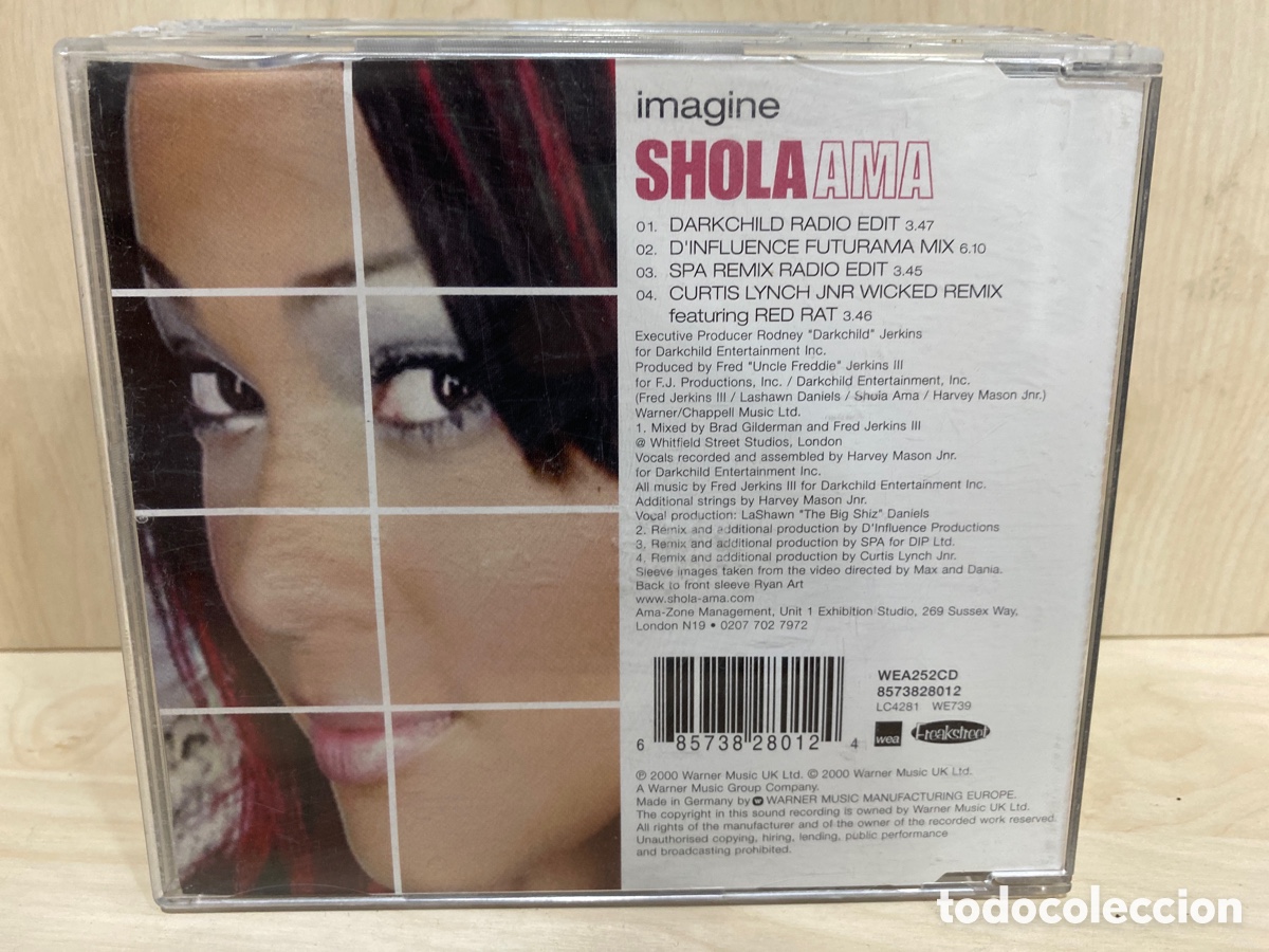 CDs de m&uacute;sica: Shola Ama - Imagine (CD, Single) - Foto 2