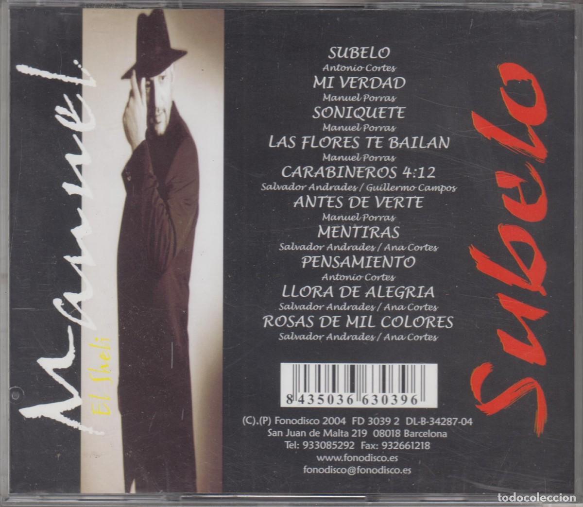 CDs de m&uacute;sica: Manuel El Sheli cd S&uacute;belo 2004 - Foto 2