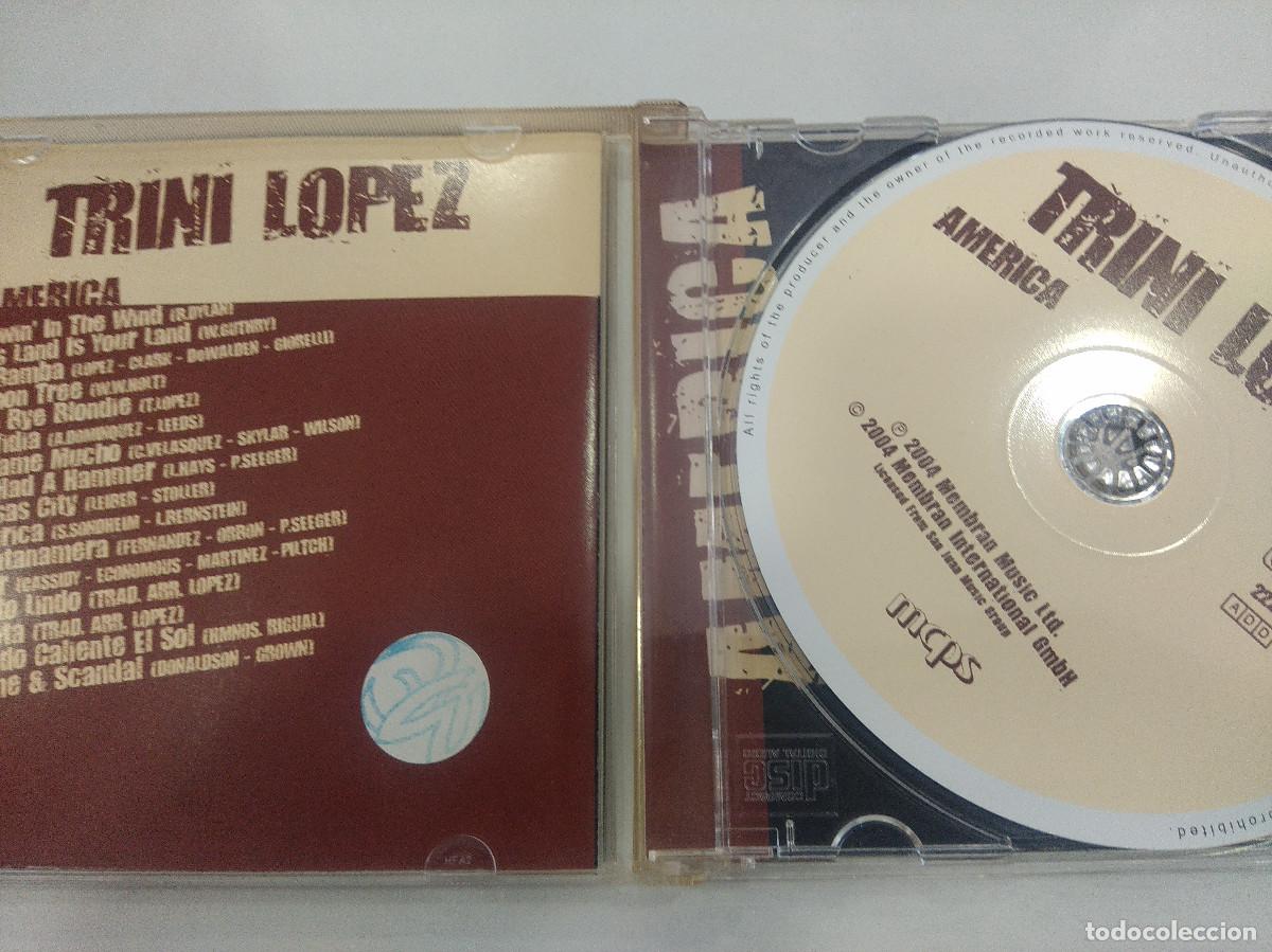 CDs de m&uacute;sica: TRINI LOPEZ/AMERICA/CD. - Foto 2