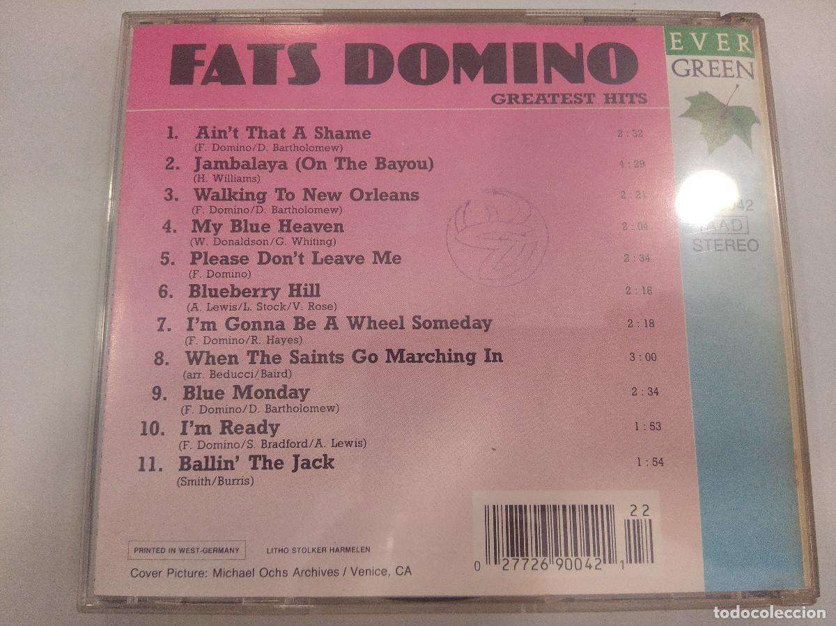 CDs de m&uacute;sica: FAST DOMINO/GREATEST HITS/CD. - Foto 3
