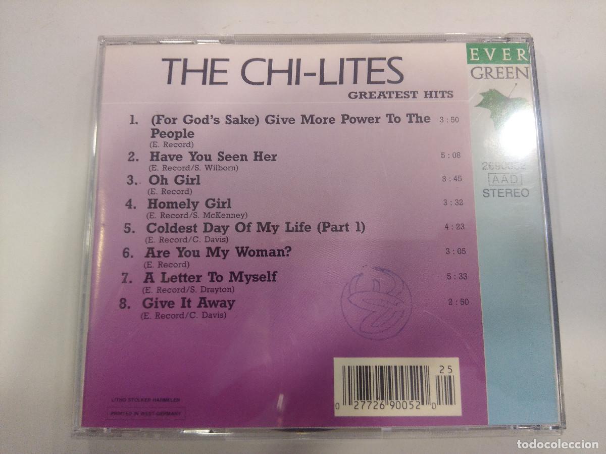 CDs de m&uacute;sica: THE CHI-LITES/GREATEST HITS/CD. - Foto 3
