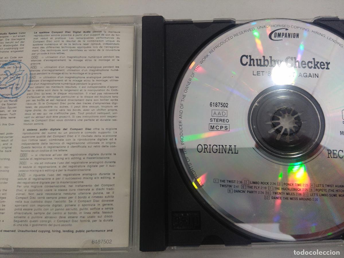 CDs de m&uacute;sica: CHUBBY CHECKER/GREATEST HITS/CD. - Foto 2