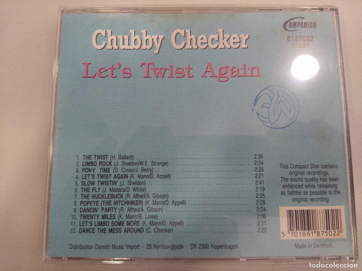 CDs de m&uacute;sica: CHUBBY CHECKER/GREATEST HITS/CD. - Foto 3