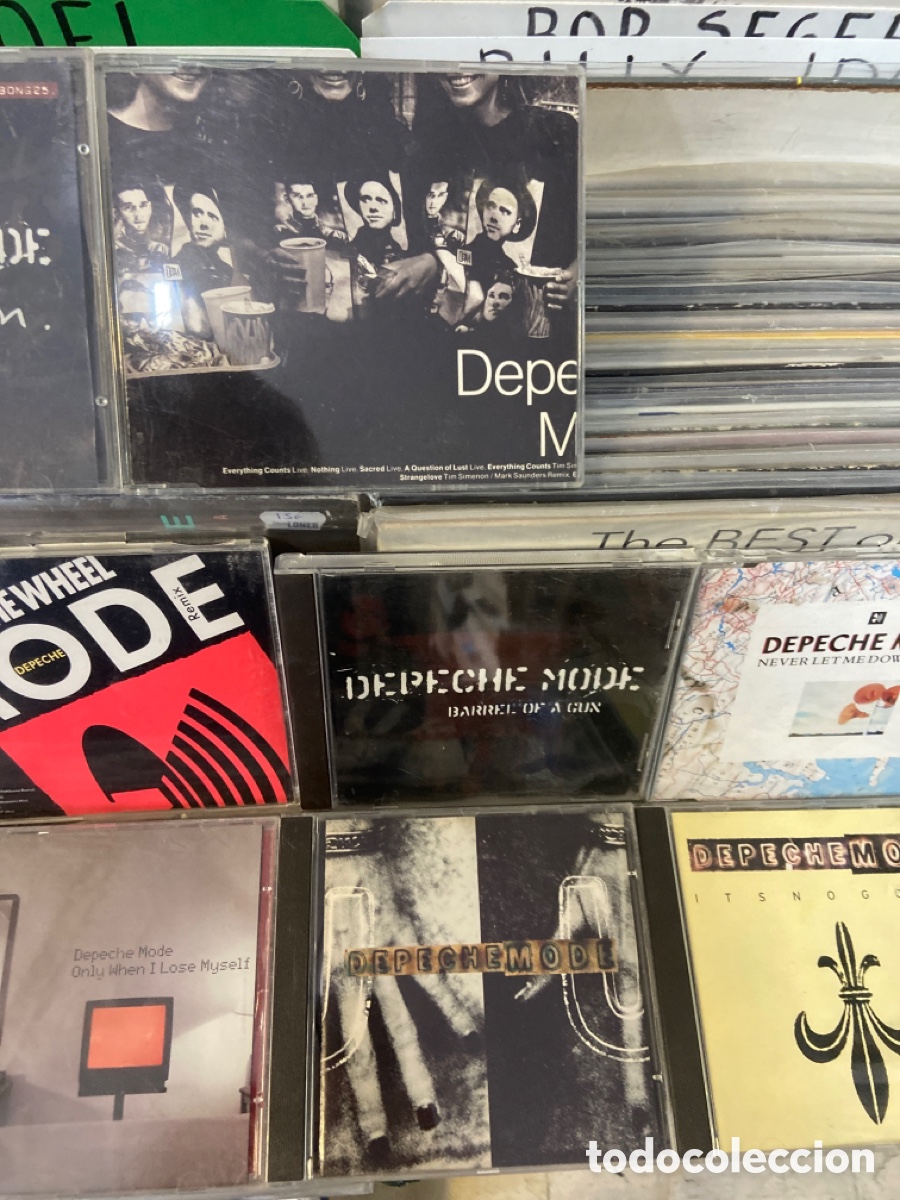 CDs de m&uacute;sica: Lote 13 cd singles depeche mode - Foto 2