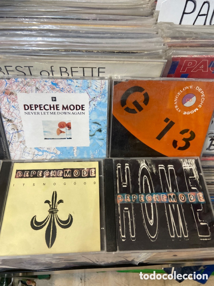 CDs de m&uacute;sica: Lote 13 cd singles depeche mode - Foto 3