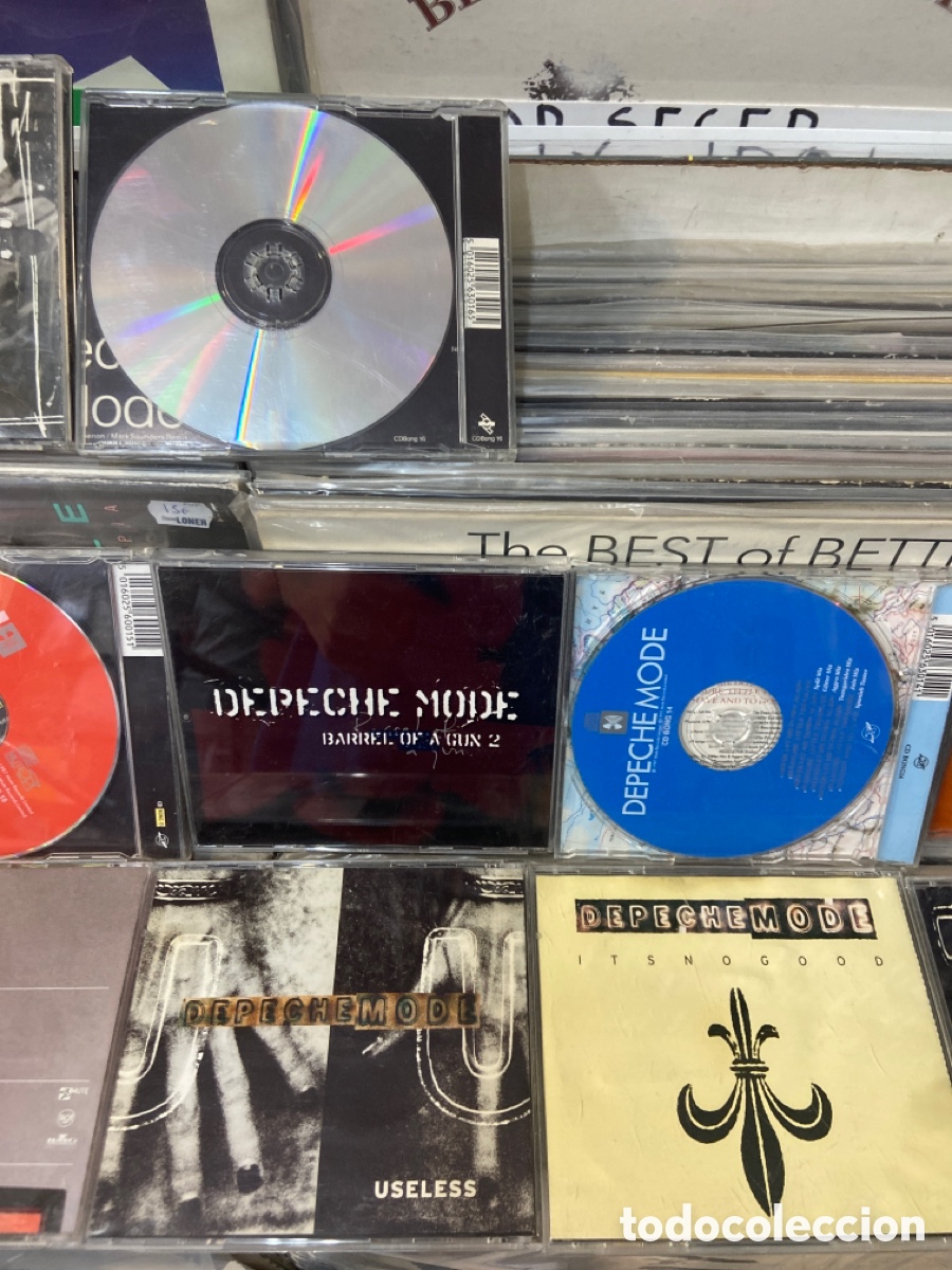 CDs de m&uacute;sica: Lote 13 cd singles depeche mode - Foto 5