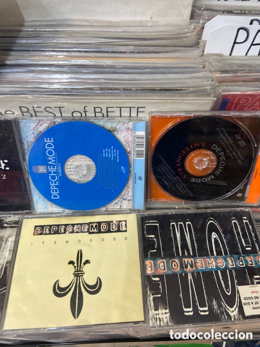 CDs de m&uacute;sica: Lote 13 cd singles depeche mode - Foto 6