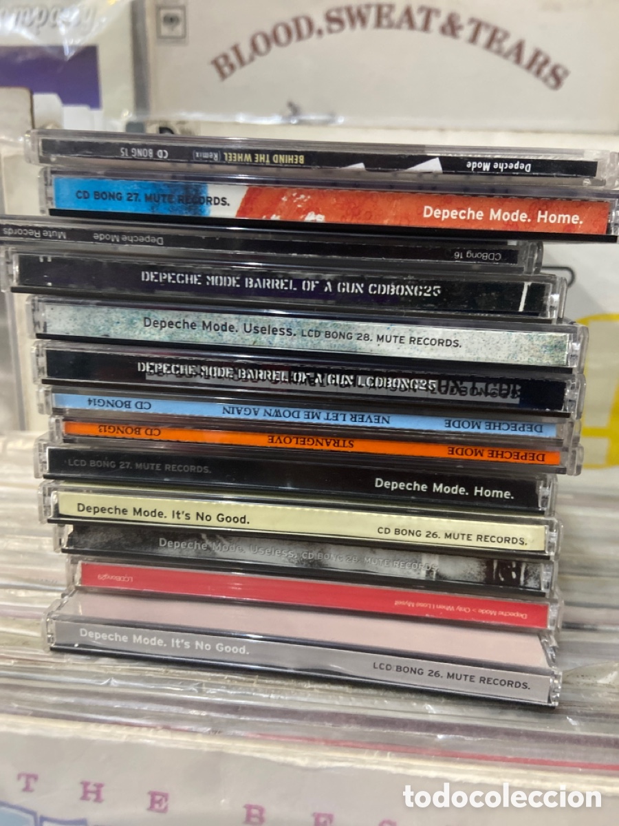 CDs de m&uacute;sica: Lote 13 cd singles depeche mode - Foto 7