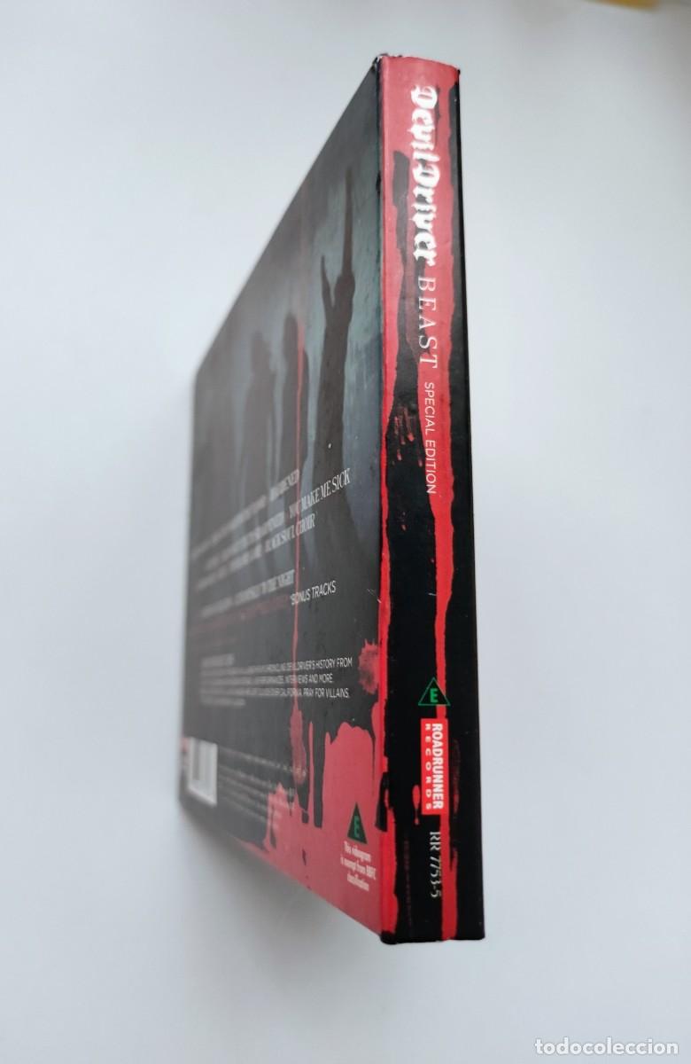 CDs de m&uacute;sica: SPECIAL EDITION CD/DVD - DEVILDRIVER / BEAST - ROADRUNNER RECORDS 2011 DIGIPACK - Foto 4
