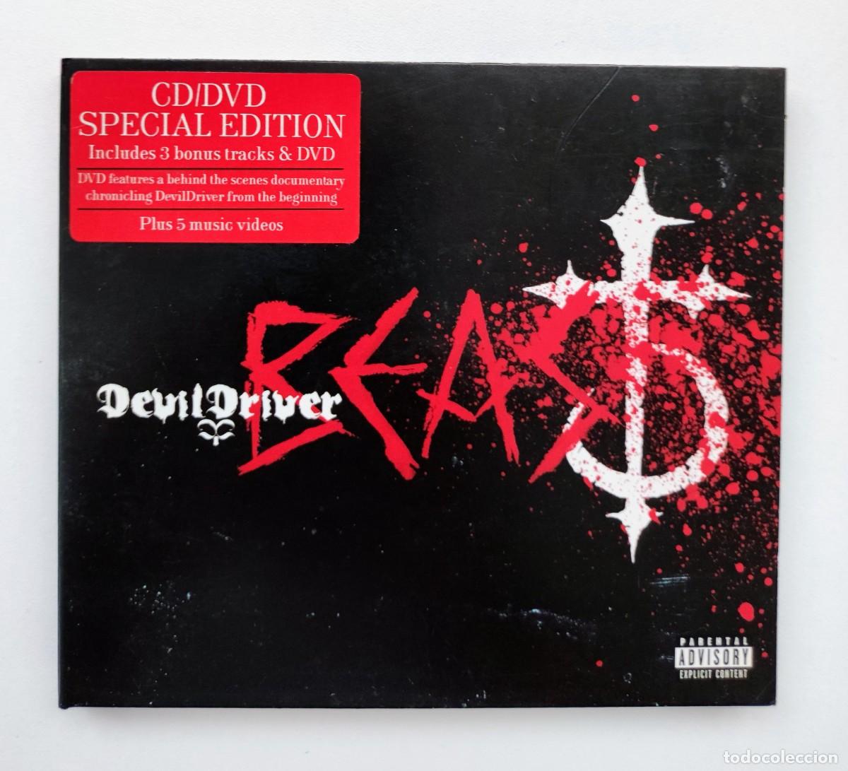 CDs de m&uacute;sica: SPECIAL EDITION CD/DVD - DEVILDRIVER / BEAST - ROADRUNNER RECORDS 2011 DIGIPACK - Foto 5