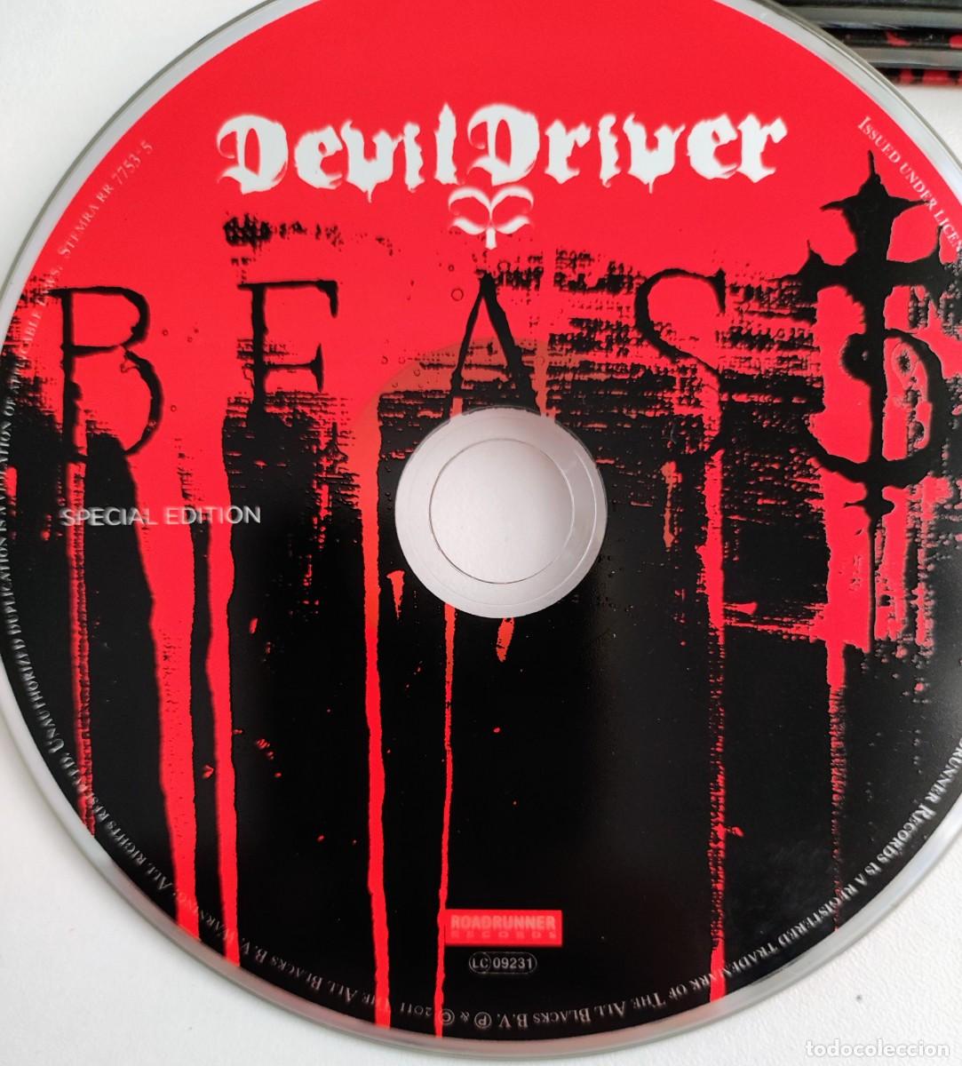 CDs de m&uacute;sica: SPECIAL EDITION CD/DVD - DEVILDRIVER / BEAST - ROADRUNNER RECORDS 2011 DIGIPACK - Foto 7