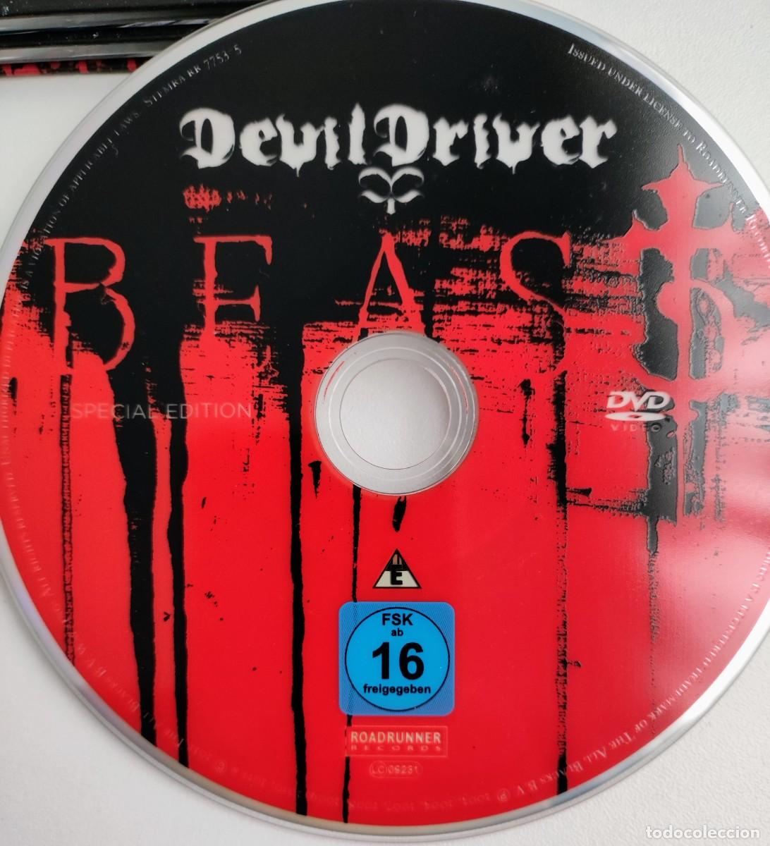CDs de m&uacute;sica: SPECIAL EDITION CD/DVD - DEVILDRIVER / BEAST - ROADRUNNER RECORDS 2011 DIGIPACK - Foto 8