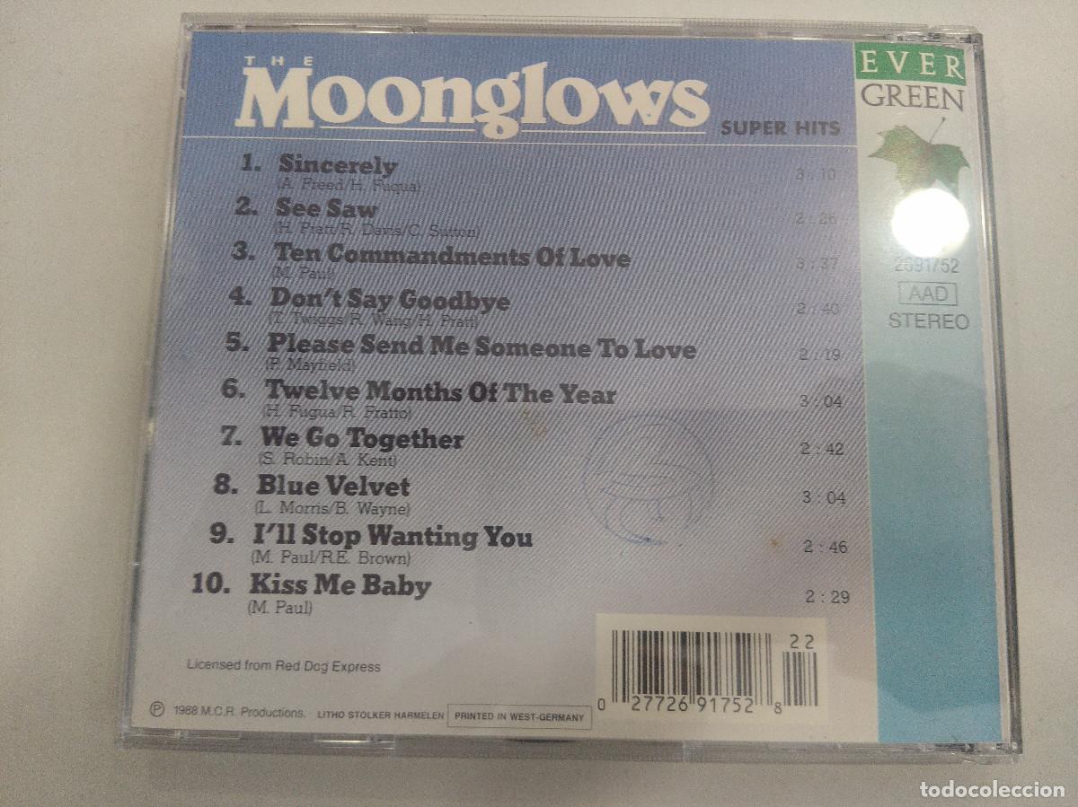 CDs de m&uacute;sica: THE MOONGLOWS/SUPER HITS/CD. - Foto 3