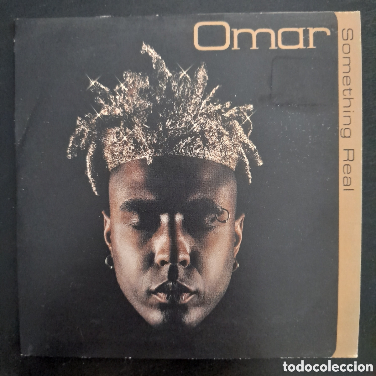 CDs de m&uacute;sica: Omar &ndash; Something Real. 2000, Austria. CD, Single, Card Board Sleeve - Foto 1