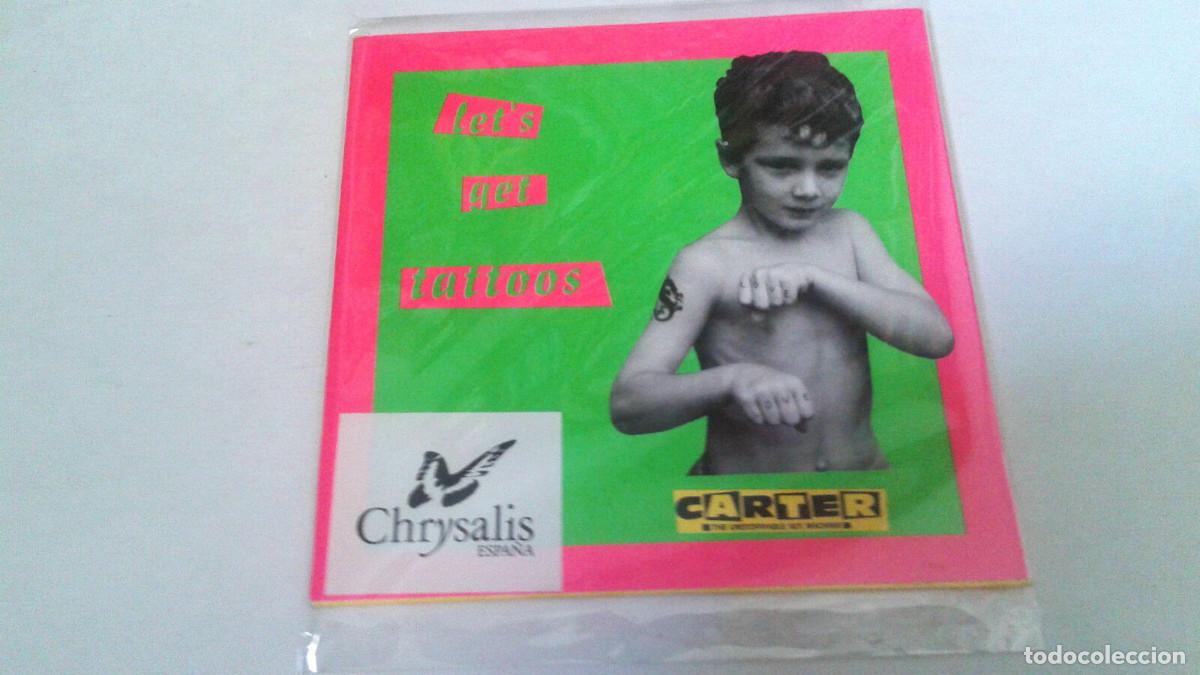 CDs de m&uacute;sica: CARTER &rdquo;LETS GET TATTOOS&rdquo; CD SINGLE 1 TRACKS - Foto 1