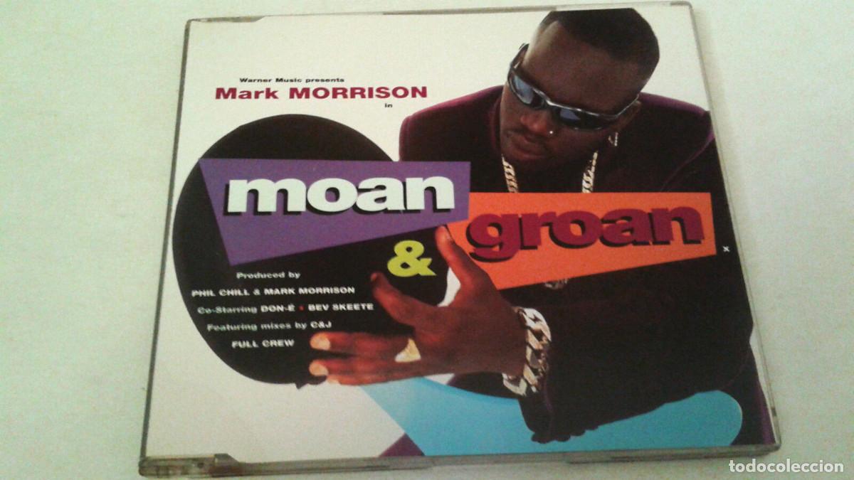 CDs de m&uacute;sica: MARK MORRISON &rdquo;MOAN & GROAN&rdquo; CD SINGLE 5 TRACKS - Foto 1