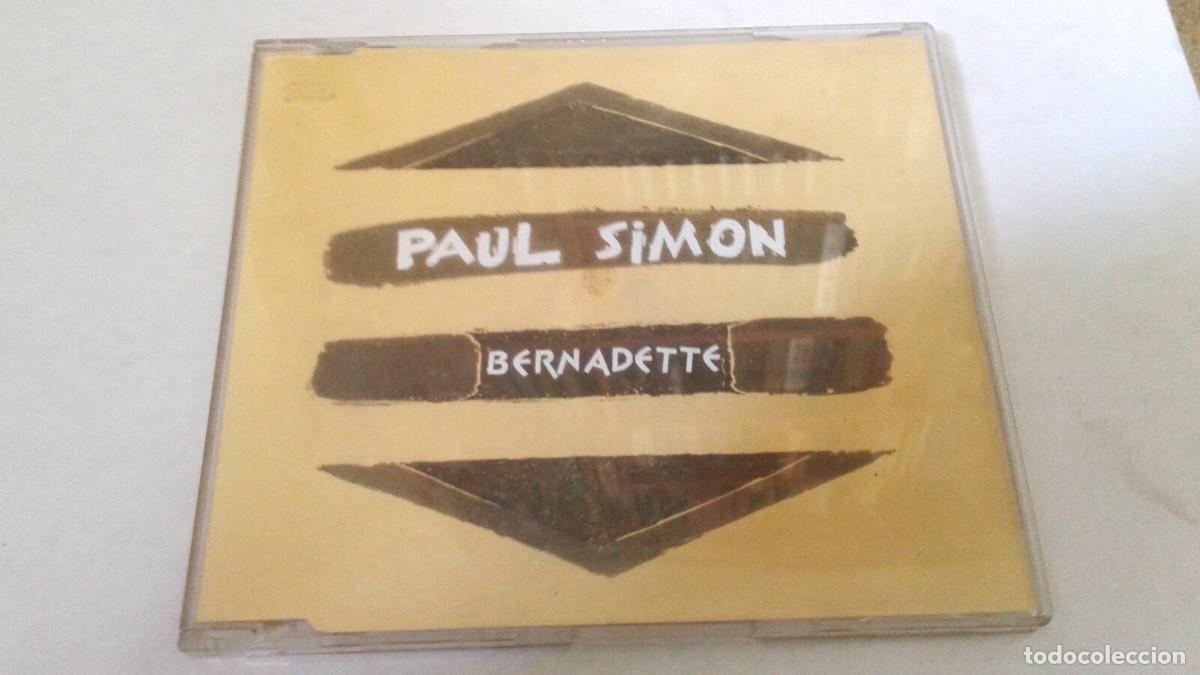 CDs de m&uacute;sica: PAUL SIMON &rdquo;BERNADETTE&rdquo; CD SINGLE 1 TRACKS - Foto 1