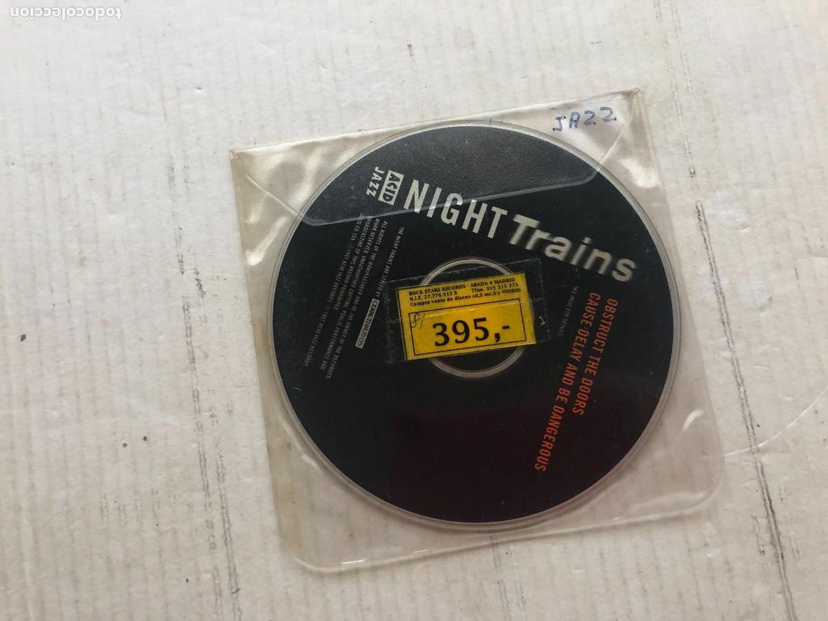 Musik-CDs: NIGHT TRAINS ACID JAZZ - CAJA CARTON FINA - CD MUSICA KREATEN