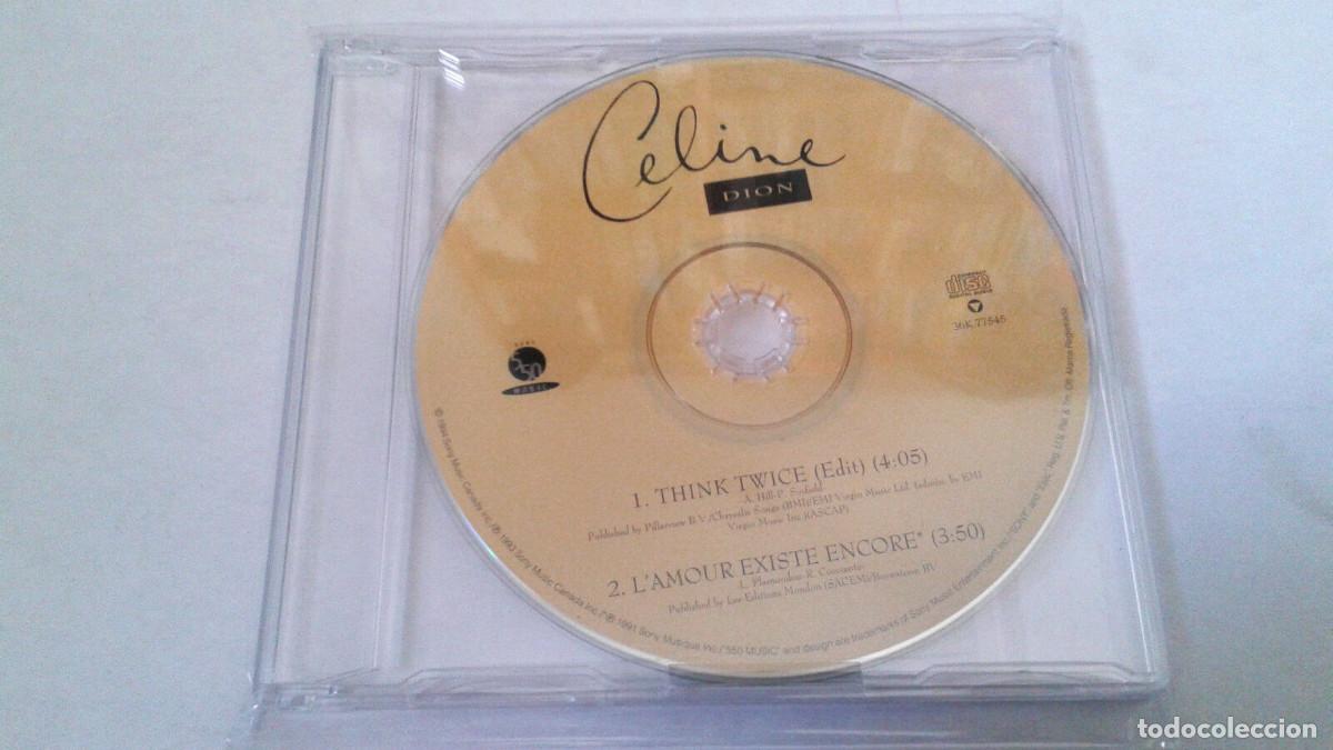 CDs de m&uacute;sica: CELINE DION &rdquo;THINK TWICE&rdquo; CD SINGLE 2 TRACKS - Foto 1