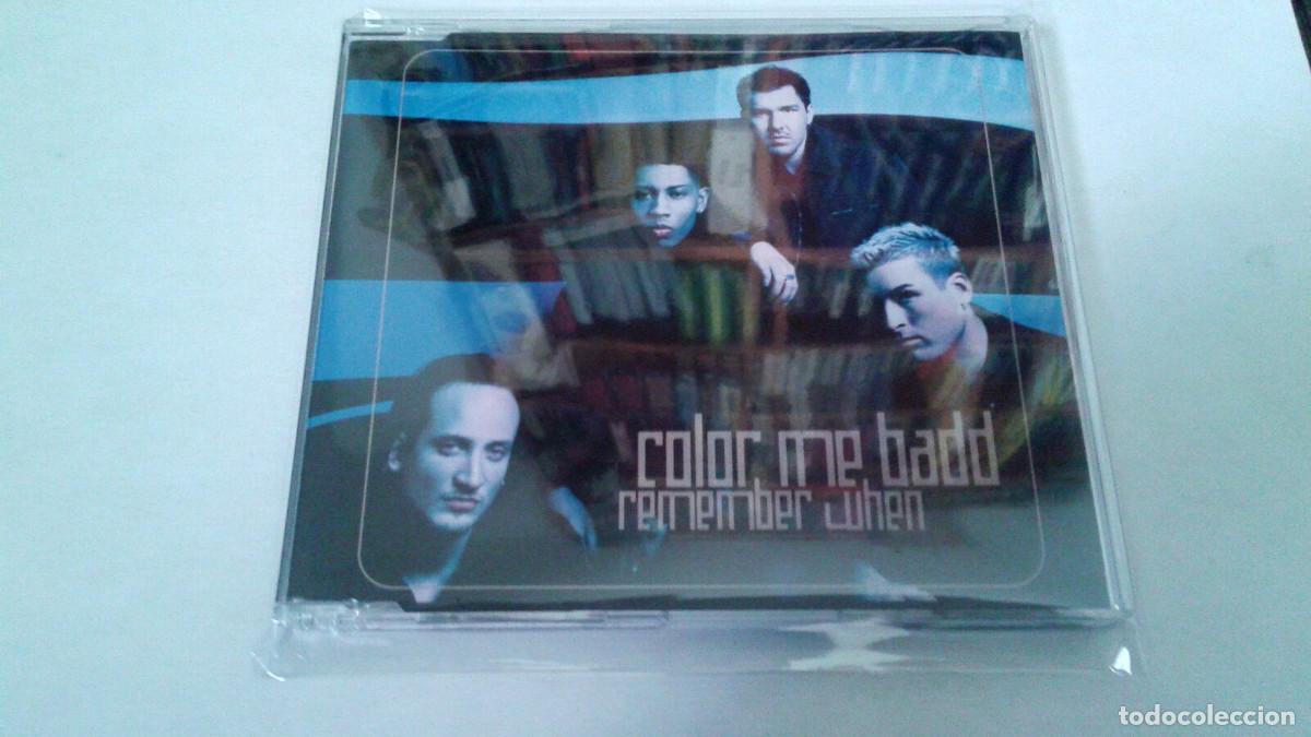CDs de m&uacute;sica: COLOR ME BADD &rdquo;REMEMBER WHEN&rdquo; CD SINGLE 1 TRACKS - Foto 1