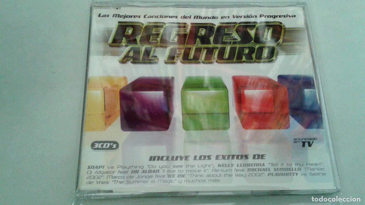 CDs de m&uacute;sica: CD &rdquo;REGRESO AL FUTURO&rdquo; CD SINGLE 6 TRACKS VERSION PROGRESIVA - Foto 1