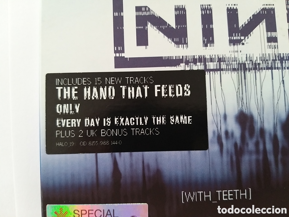 CDs de m&uacute;sica: NINE INCH NAILS - WITH TEETH - SPECIAL EDITION CD - Foto 3
