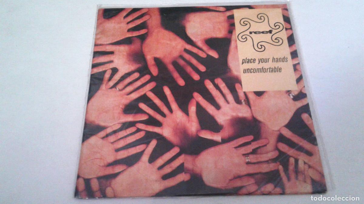 CDs de m&uacute;sica: REEF &rdquo;PLACE YOUR HANDS UNCOMFORTABLE&rdquo; CD SINGLE 1 TRACKS - Foto 1