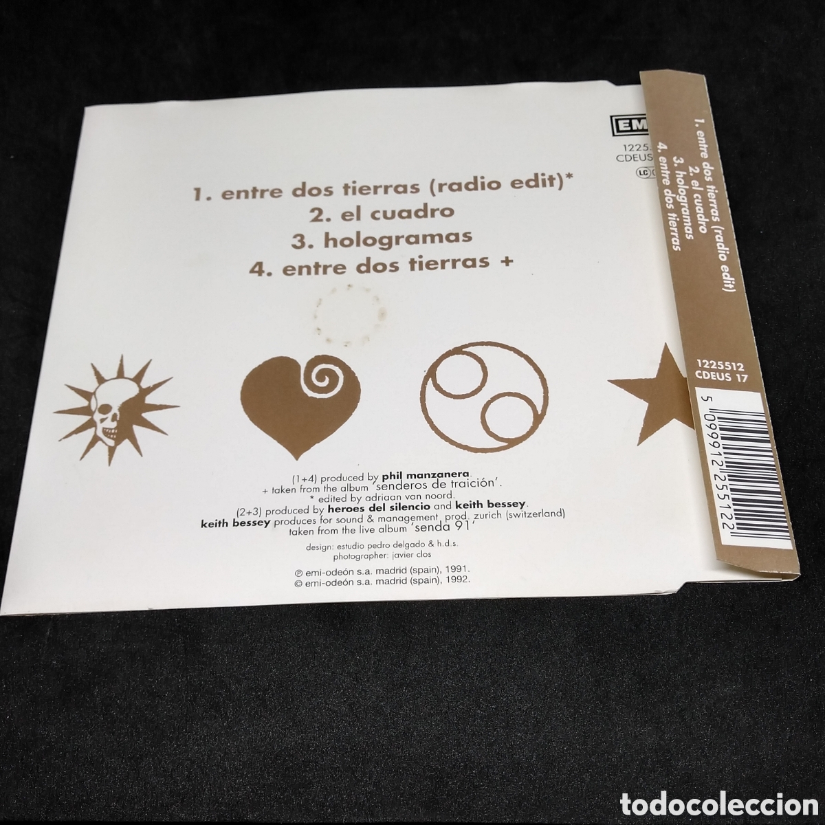 Heroes del Silencio - Single-CD - Entre dos tierras (1992)