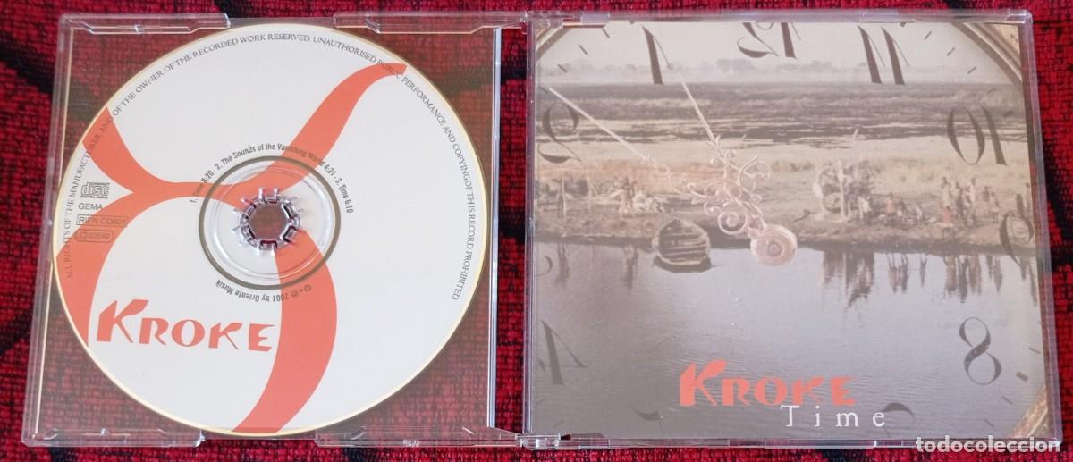 CDs de m&uacute;sica: KROKE ** Time ** CD SINGLE ORIGINAL 2001 - Foto 1