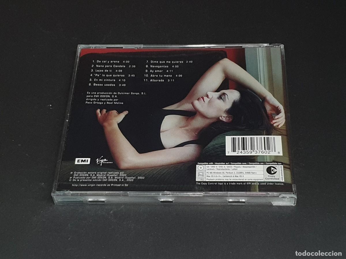 CDs de m&uacute;sica: CD M&Oacute;NICA MOLINA - DE CAL Y ARENA - 2003 - Foto 3